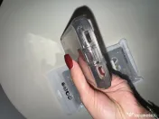 Husă protecție dură / antișoc pentru iPhone 11, transparentă / fumurie (Nouă)