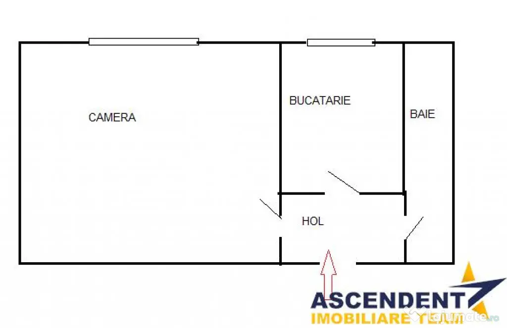 Studio cu personalitate, amenajare aparte, 31 mp, ideal inve - Brasov (Brasov)
