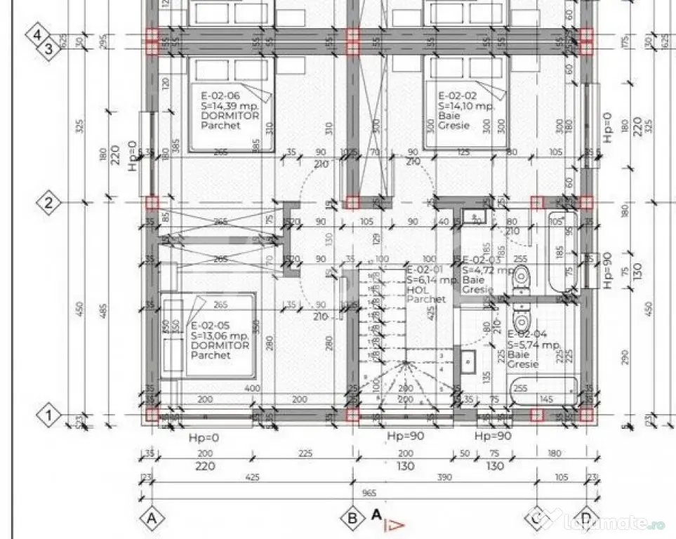 Casa semifinisata de vanzare in Dezmir cu teren de 357 mp - Cluj-Napoca (Cluj)