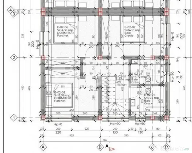 Casa semifinisata de vanzare in Dezmir cu teren de 357 mp - Cluj-Napoca (Cluj)