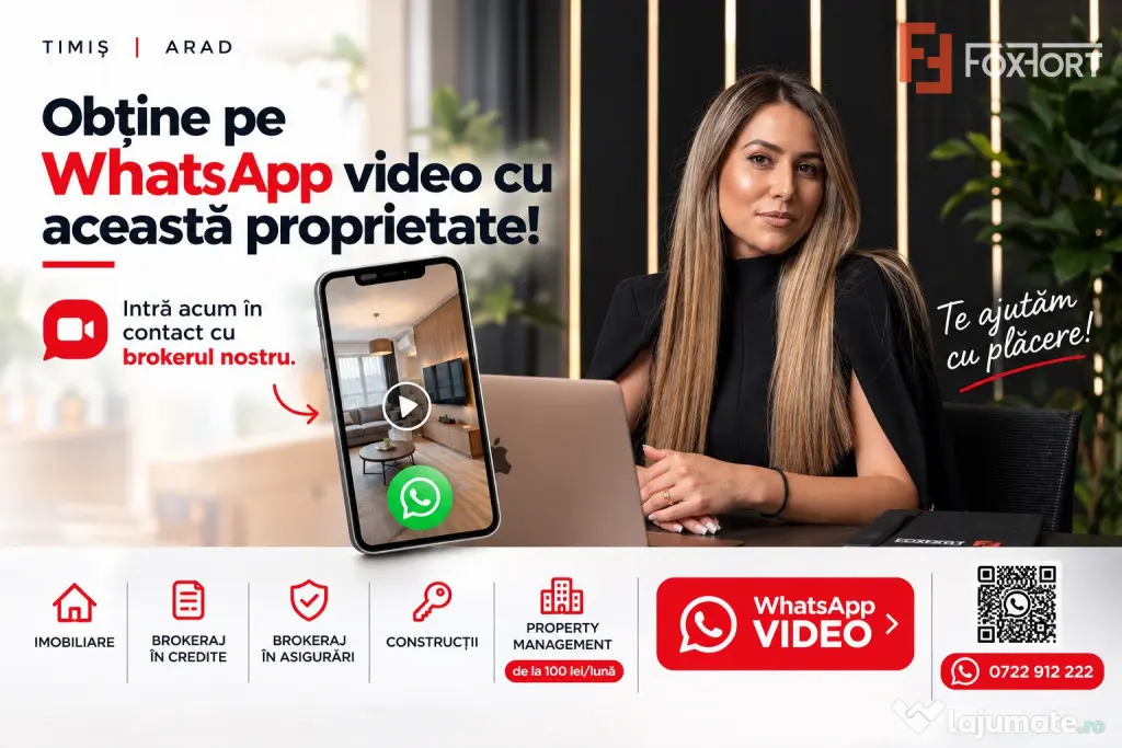 Investitie | Garsoniera 25,5 mp | Renovata complet | Blascov - Timisoara (Timis)