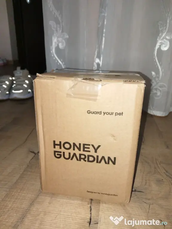 Hrănitor automat inteligent pentru pisici HoneyGuaridan, WiFi, Dual Bowl