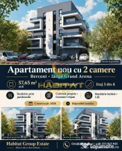 Apartament nou cu 2 camere lângă Grand Arena