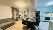 Apartament modern 3 camere de vanzare mobilat utilat 2 locur 