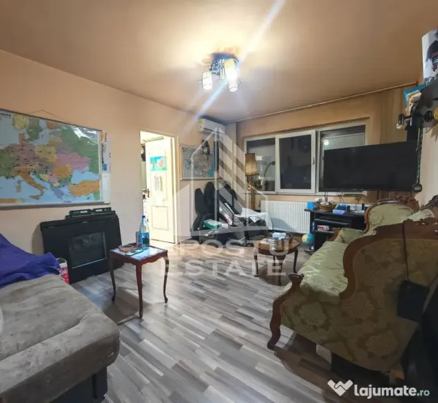 Apartament cu 3 camere, de vanzare, etaj intermediar, zona Dacia - Timisoara (Timis)