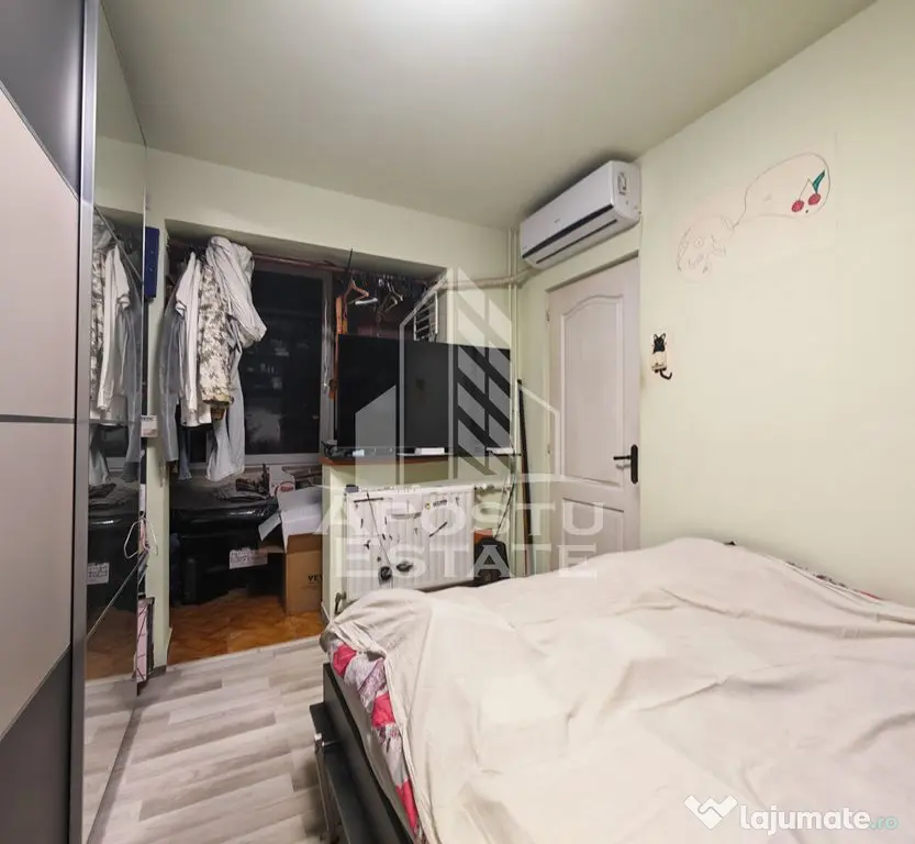 Apartament cu 3 camere, de vanzare, etaj intermediar, zona Dacia - Timisoara (Timis)