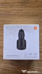 Incarcator Auto Xiaomi 100W Fast Charging (USB-C + USB-A) Nou, Sigilat 
