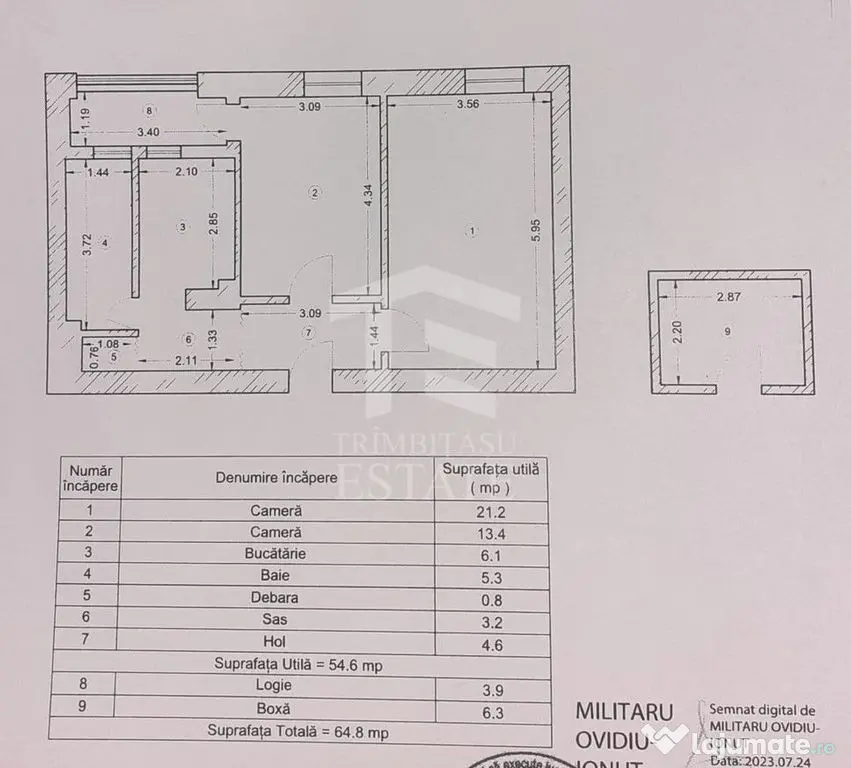 2 Camere Decomandat | Centrala | 2 minute Metrou Brancoveanu | Boxa - Bucuresti (Bucuresti-Ilfov)