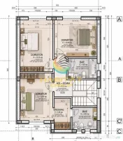 Vila individuala p+1 / 5 camere / 3 bai / Popesti