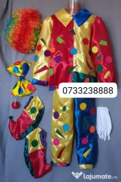Costum Clovn pentru copii 6-7-8-9 ani 215 lei