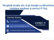 Instalare windows si servicii IT Cluj 