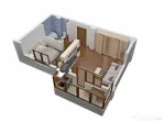 Apartament 2 camera Militari Residence