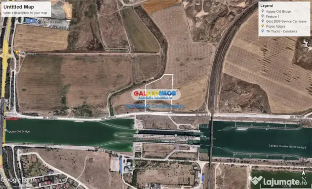 Teren industrial intravilan Agigea-ecluza 43000 mp ,desch
