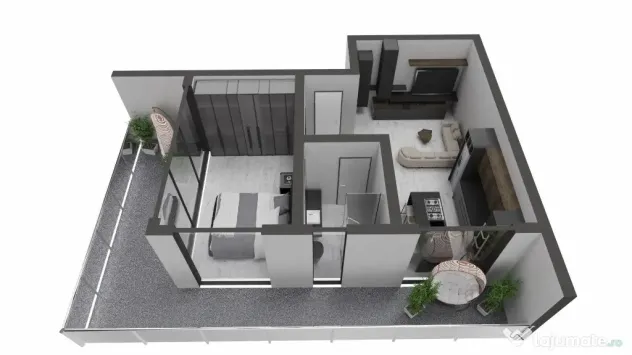 Apartament Mamaia Nord -2 camere- O.B.A Residence