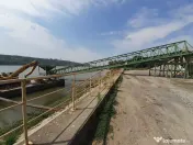 Oltenita - teren pe malul Dunarii cu chei betonat si pont... 