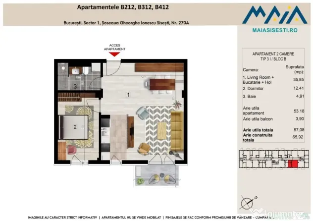 2 CAMERE | FINISAJE PREMIUM | BANEASA | BUCURESTI SECTOR 1 | - Bucuresti (Bucuresti-Ilfov)