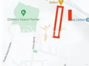 VAND TEREN DEALUL FLORILOR, ZONA IN DEZVOLTARE, DEJ 