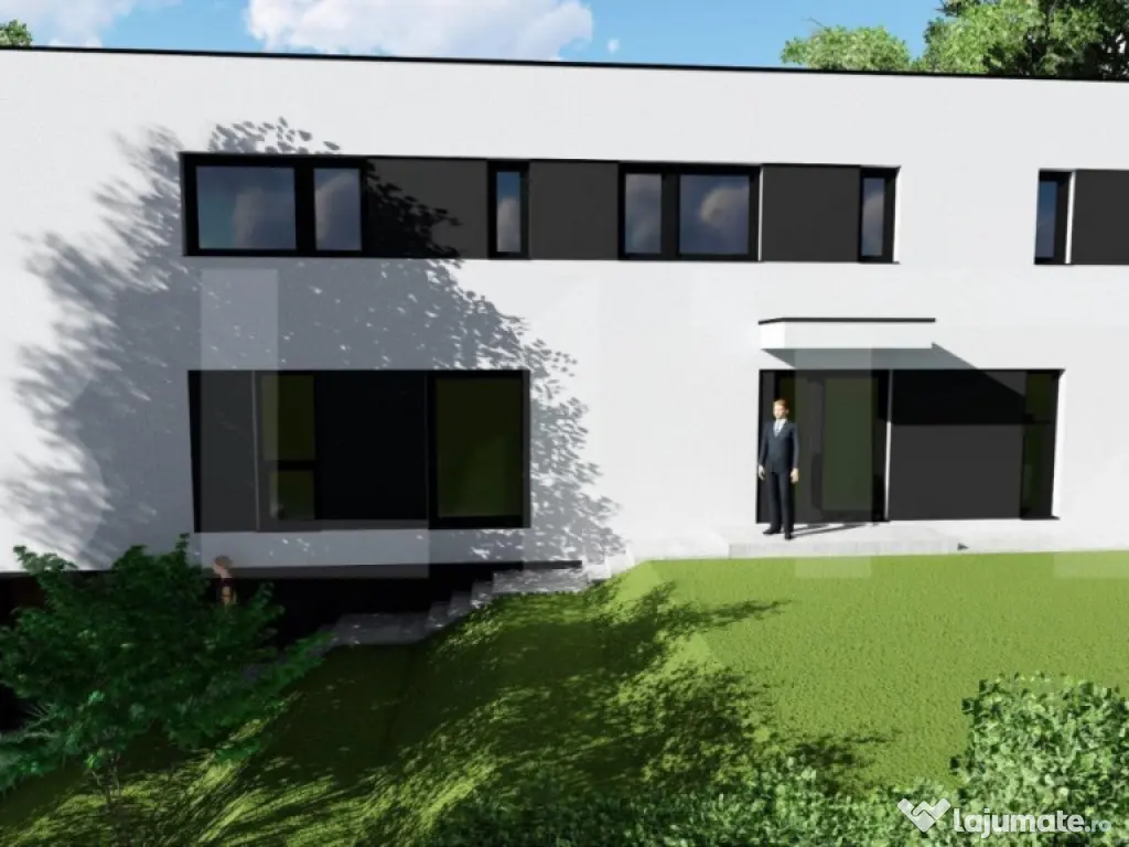 Duplex semifinisat avansat, teren 251 mp, calitate superioar