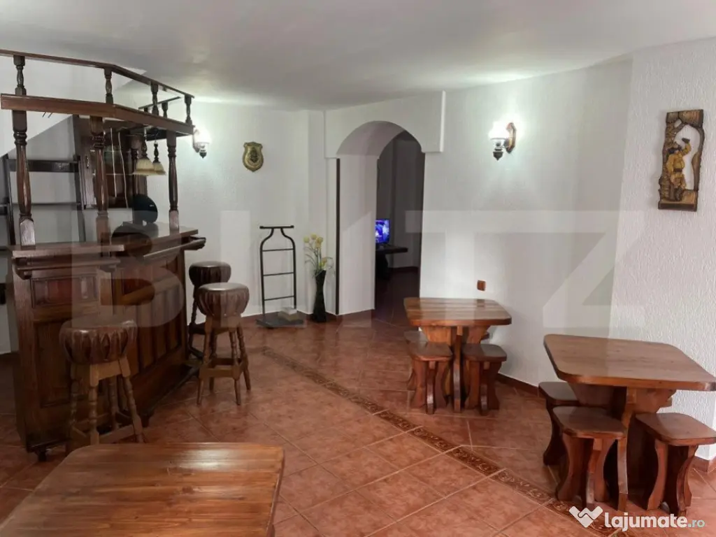 Pensiune 6 camere duble + 1 apartament + garsoniera Sinaia