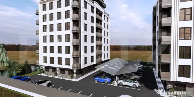 Apartament 3 camere, 70.4mp , bloc nou, Radauti