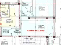 Apartament cu 2 camere, 42mp, zona Giroc