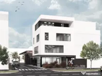 Teren 1070mp,cu AC pentru imobil de birouri si functiuni cv