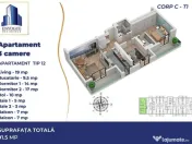 EnVogue Residence, Apartament 3 camere 