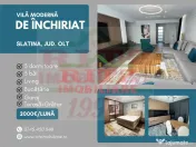 Vila DE LUX, P 1E, mob. si utilata, DE INCHIRIAT, zona Palat 