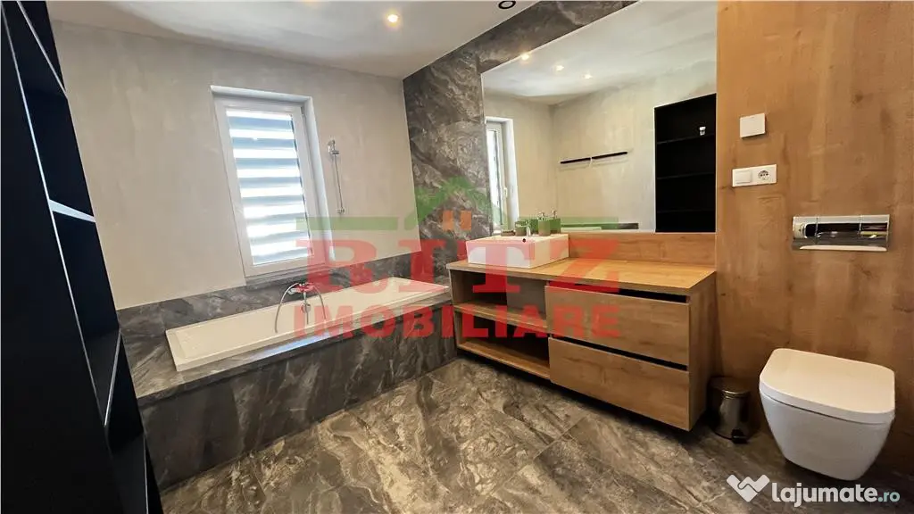 Vila DE LUX, P 1E, mob. si utilata, DE INCHIRIAT, zona Palat