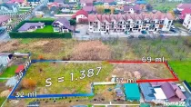 Teren zona de case Baia Mare 1387 mp intravilan