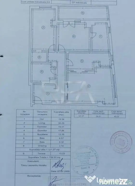3 CAMERE -120 m UTILI- Inclus In pret 2 Locuri De Parcare - Bucuresti (Bucuresti-Ilfov)