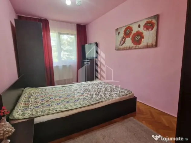 Apartament de vanzare cu 3 camere, centrala proprie, zona Dacia - Timisoara (Timis)
