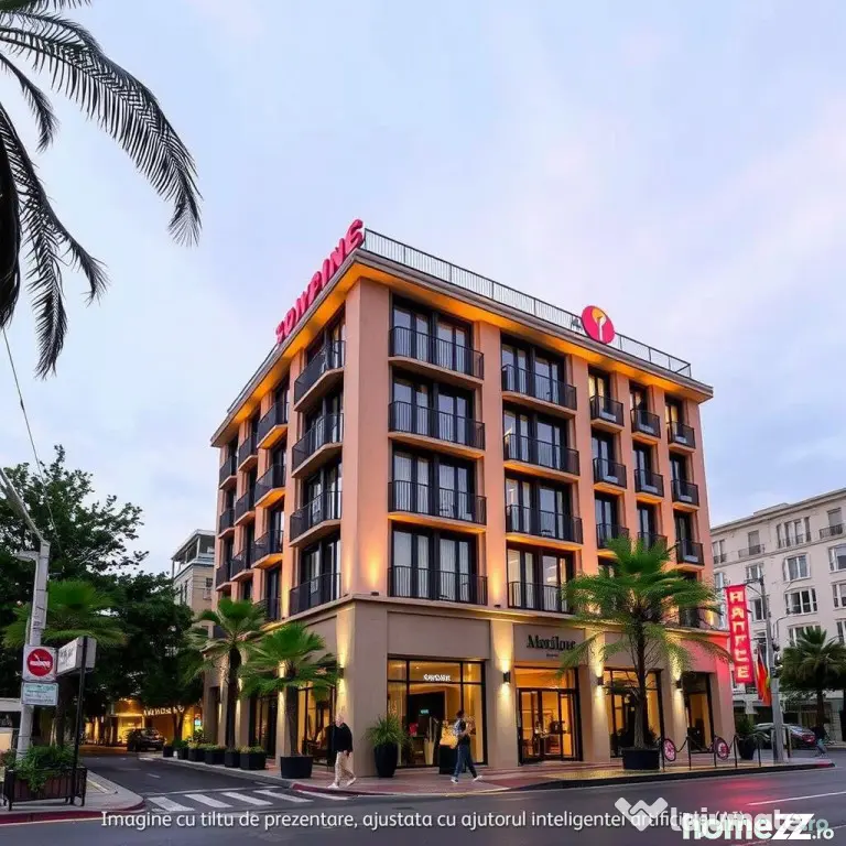 Hotel spatii comerciale