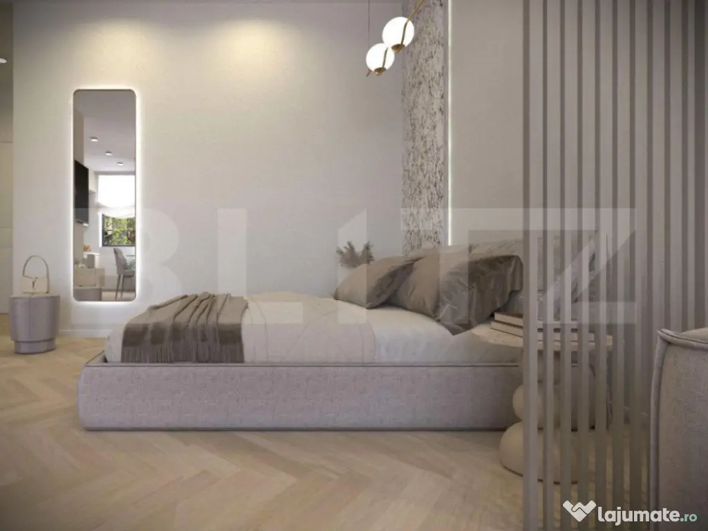 Apartament 1 camera,38 mp utili,gradina 24 mp Calea Aradului