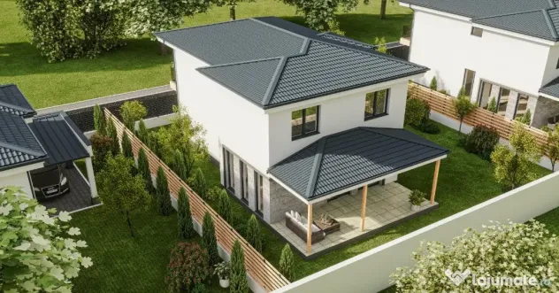 OPORTUNITATE investiție – teren cu autorizație Corbeanca