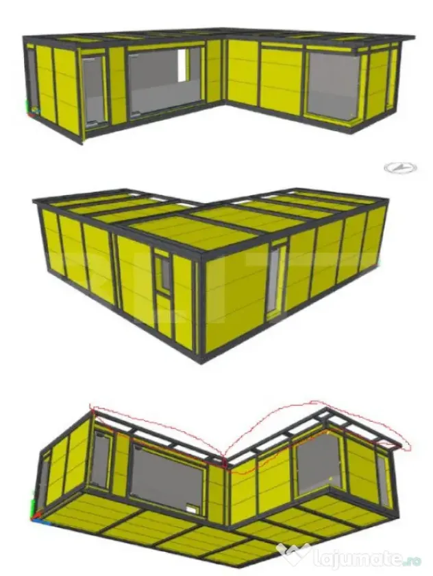 Casa certificabila de vanzare, 2 camere, 81 mp, Brasov
