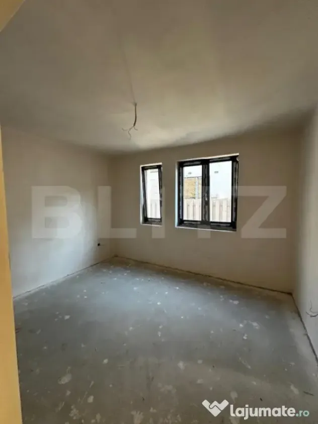 Duplex cu 4 camere, 2 garaje, semifinisat, zona manastirii F