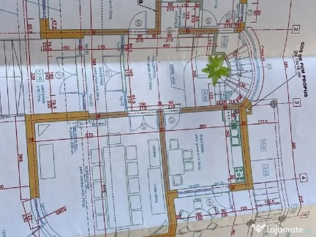 De vânzare un imobil la rosu în Sfântu Gheorghe