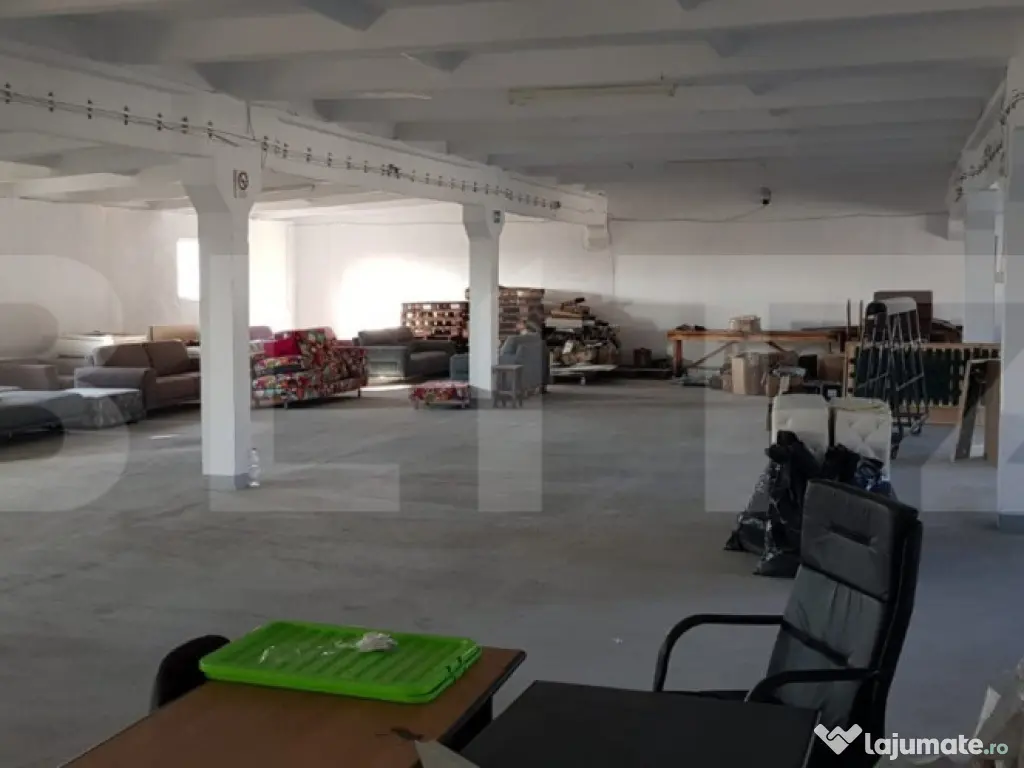 Hală industrială P + 1, 1.000 mp utili, teren 2.700 mp, Ba