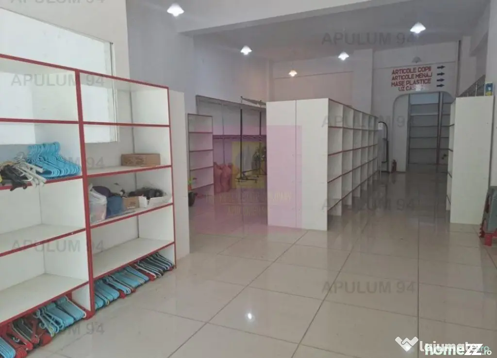 Inchiriem spatiu comercial Alexandria cu 7 eur/ mp/luna