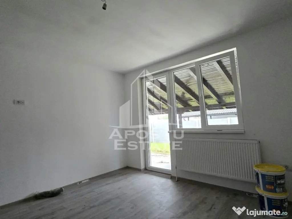 Casa individuala de vanzare, noua, in vatra satului,500 mp teren, Sag - Sag (Timis)