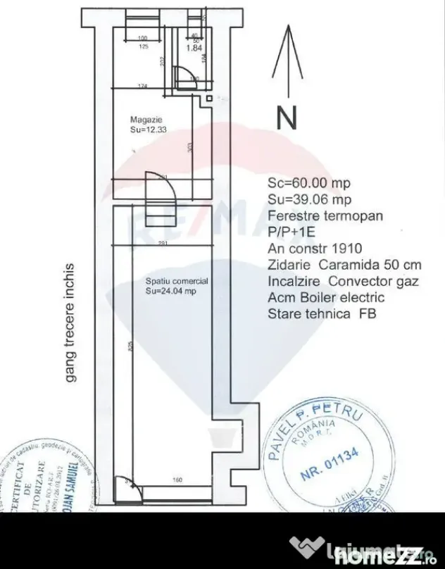 Spațiu comercial de închiriat, 39 mp, în zona Ultracen...