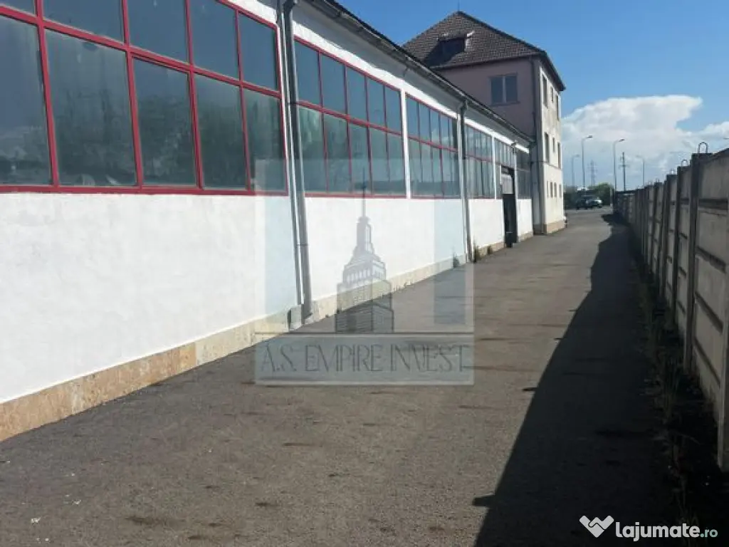 HALA 550 MP + birouri 110 mp+80 mp vestiare - zona Bartol...