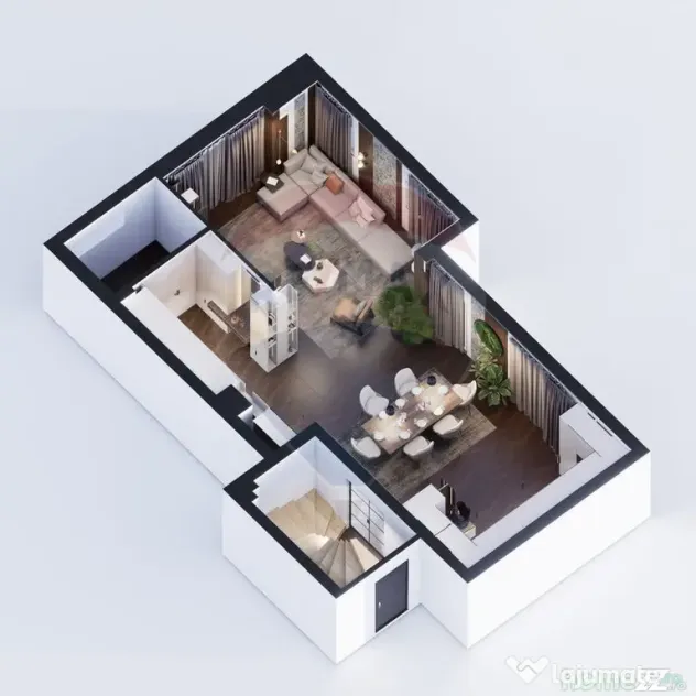 Apartament semifinisat, de Lux, zona semicentrală, 248mp...