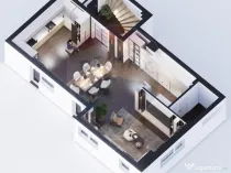 Apartament semifinisat, de Lux, zona semicentrală, 248mp...