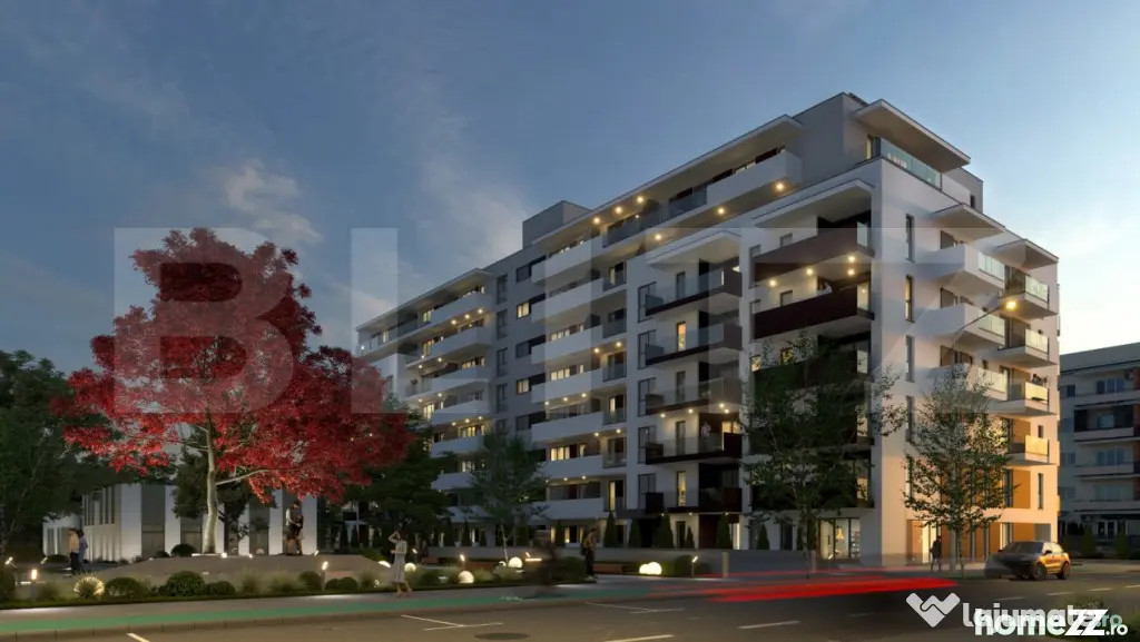 Apartament cu 2 camere, 58 mp, Ansamblu Rezidential, zona RI - Cluj-Napoca (Cluj)
