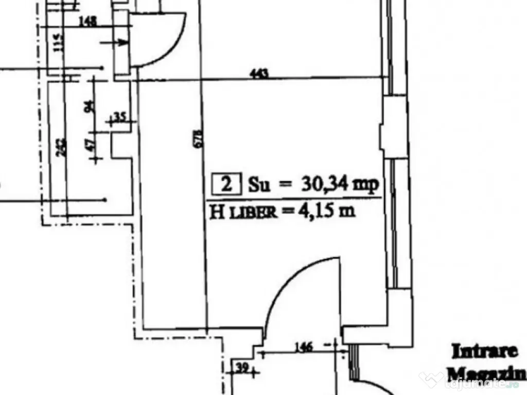 Bd Basarabia Stadionul National spatiu 41 mp vitrina 7 m ...
