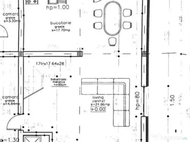 Duplex cu 4 camere, P+E, despartit prin camera tehnica, in Giarmata - Giarmata (Timis)