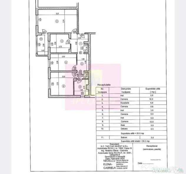 Apartament cu 3 camere de vanzare in Campina - Zona Centrala - Campina (Prahova)