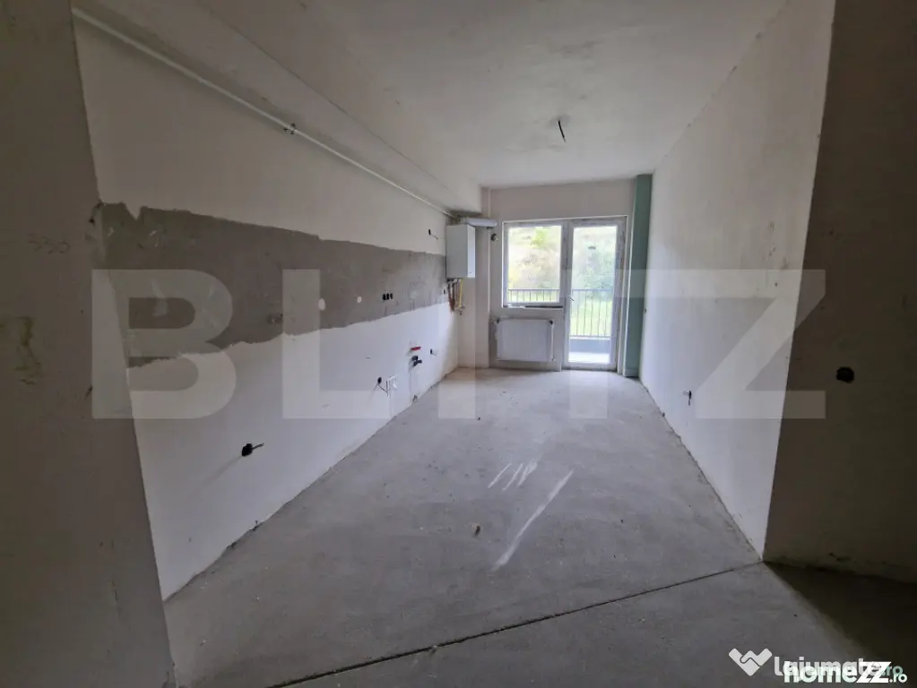 Apartament cu 3 camere, 62 mp, terasa cu panorama, parcare c - Floresti (Cluj)